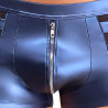 NEK Boxer avec zip Eclino Bleu métallisé